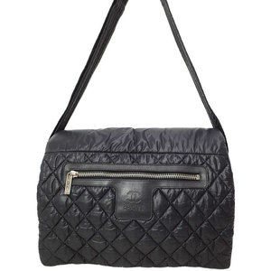 Chanel Coco Cocoon Messenger Bag Black